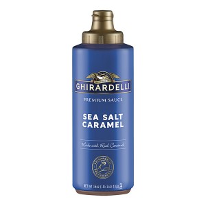 Ghirardelli Sea Salt Caramel Sauce - Squeeze Bottle 